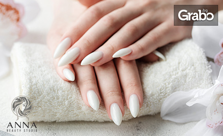 изображение за оферта Маникюр или педикюр с гел лак, от Anna Beauty Studio