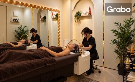 изображение за оферта Японски Head SPA ритуал, плюс регенерираща маска за лице и масаж по избор, от Aesthetic & Health Center Adoree