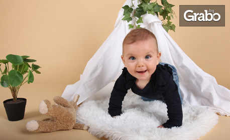 изображение за оферта Професионална студийна фотосесия на дете, от Photo Studio VK
