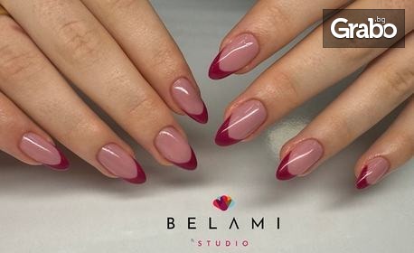 изображение за оферта За красиви нокти: Маникюр с гел лак, от BelAmi Studio - Park Center